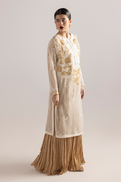 Light Whisper - Gotta Handwork Georgette Chiffon 3 piece